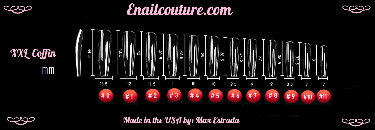 123 Go! Nails (pre made full coverage gel nail tips) (Full Cover False Nail Artificial Gel Nails Tip, False Nails)