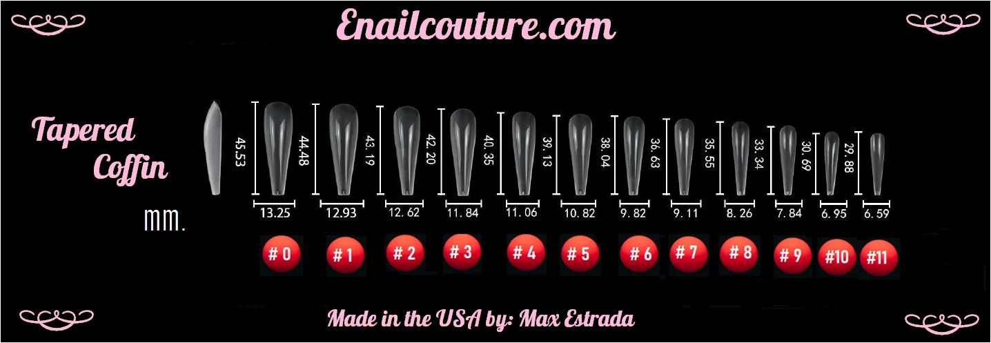 123 Go! Nails (pre made full coverage gel nail tips) (Full Cover False Nail Artificial Gel Nails Tip, False Nails)