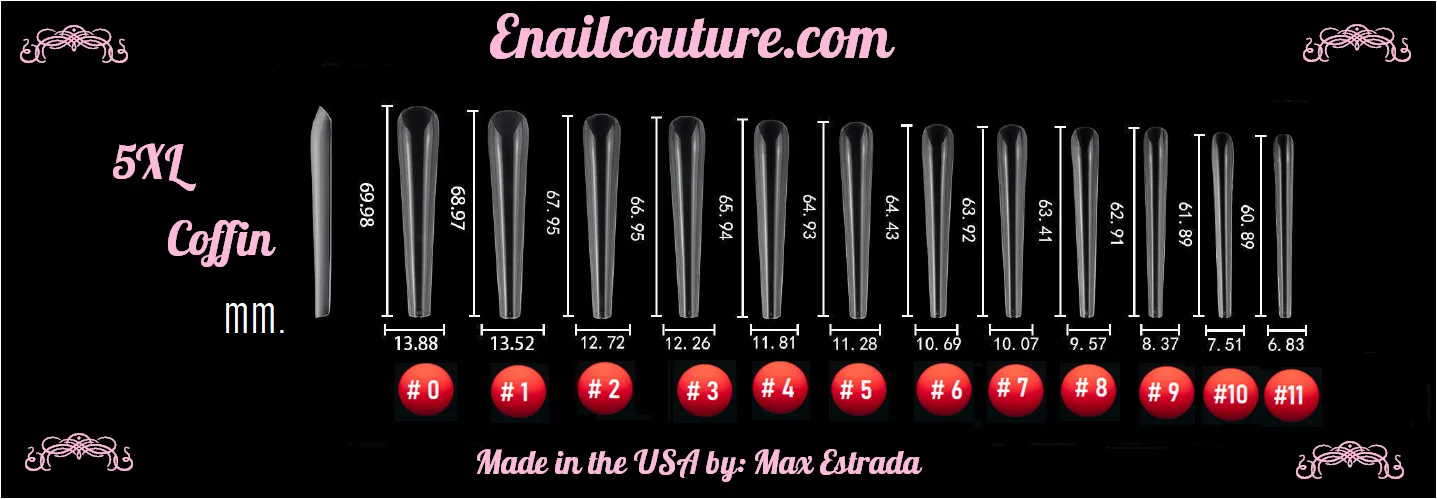 123 Go! Nails (pre made full coverage gel nail tips) (Full Cover False Nail Artificial Gel Nails Tip, False Nails)