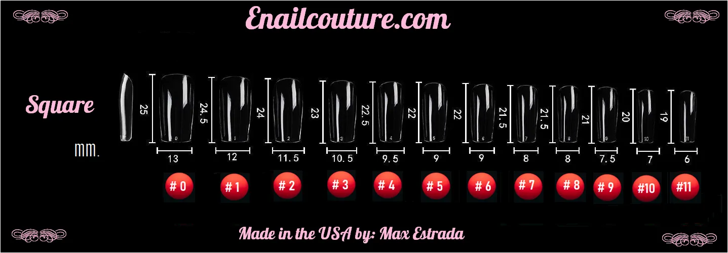 123 Go! Nails (pre made full coverage gel nail tips) (Full Cover False Nail Artificial Gel Nails Tip, False Nails)