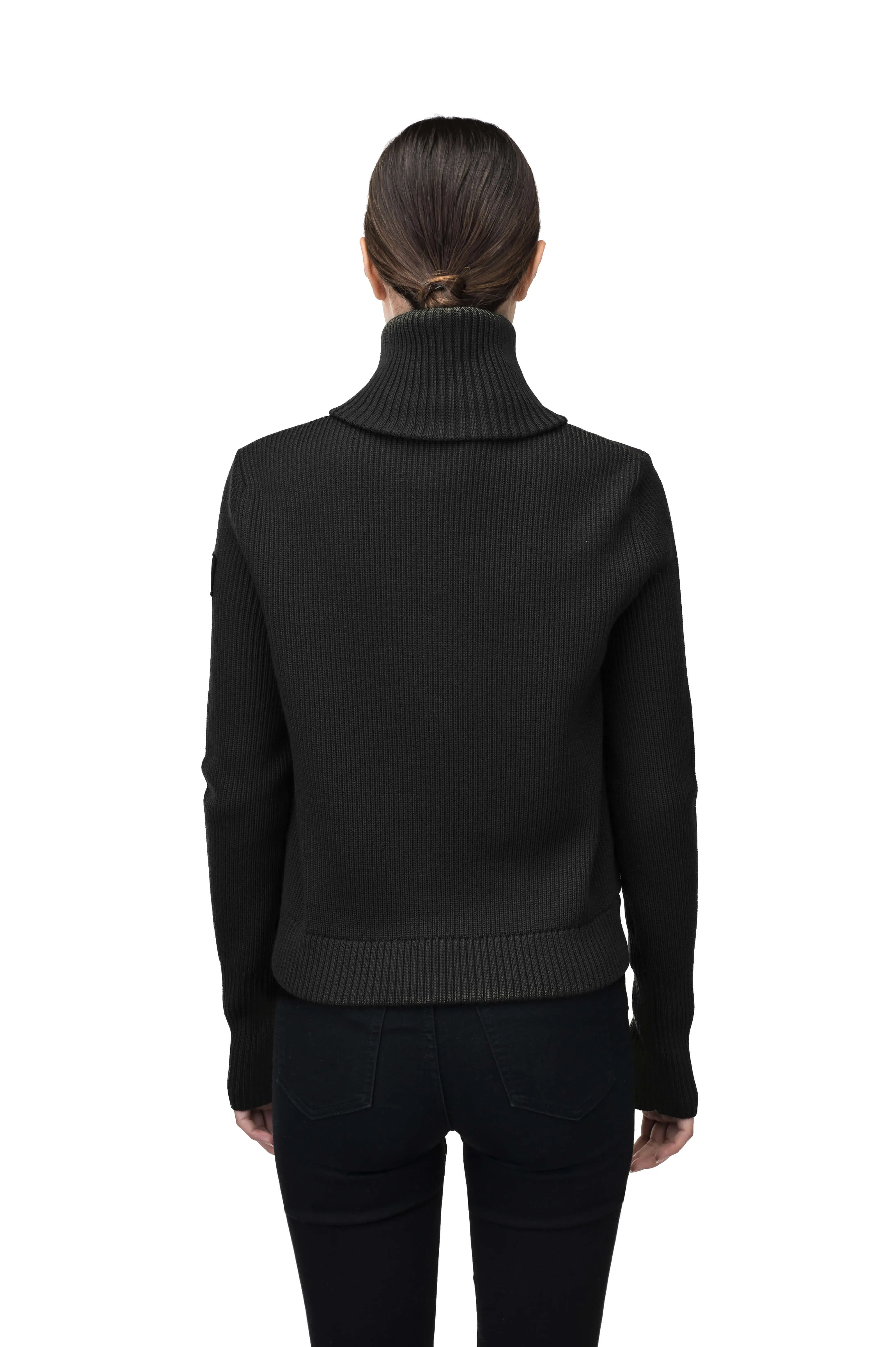 Ada Women's Quilted Full Zip Sweater - NEXT by Nobis