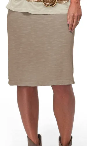 Agile Skirt Pencil Skirt Organic Cotton by Earth Creations Made in USA 2604