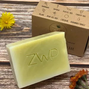 Aloe Vera Shampoo Bar, Shampoo Bar for Normal Hair, Zero Waste Path