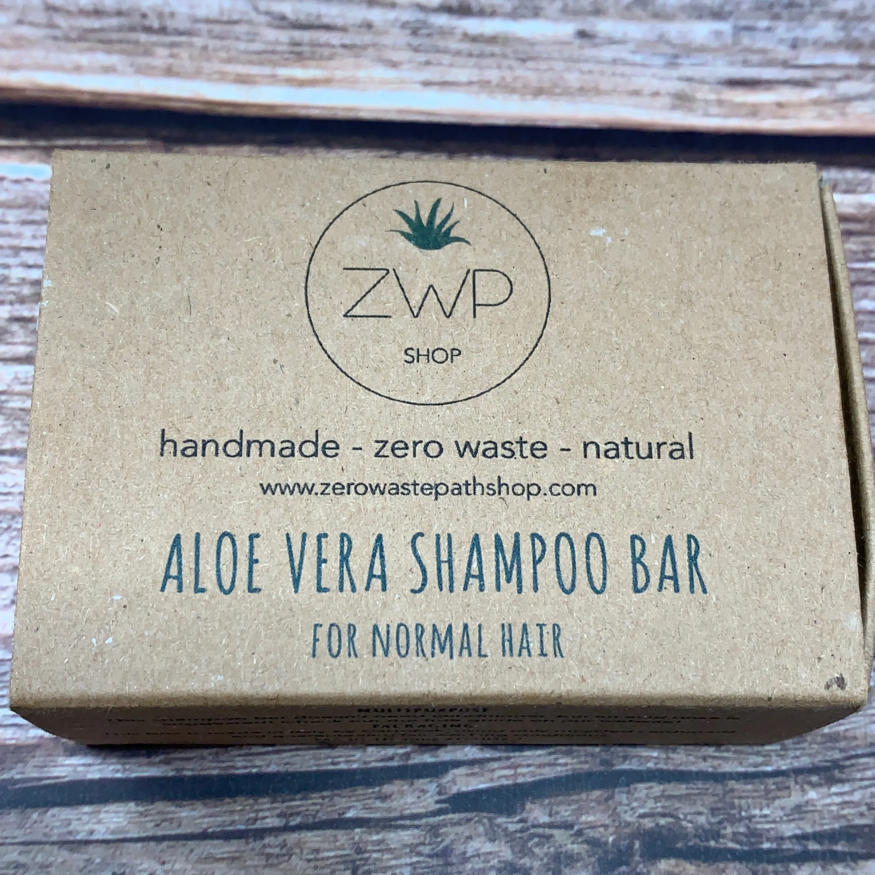 Aloe Vera Shampoo Bar, Shampoo Bar for Normal Hair, Zero Waste Path