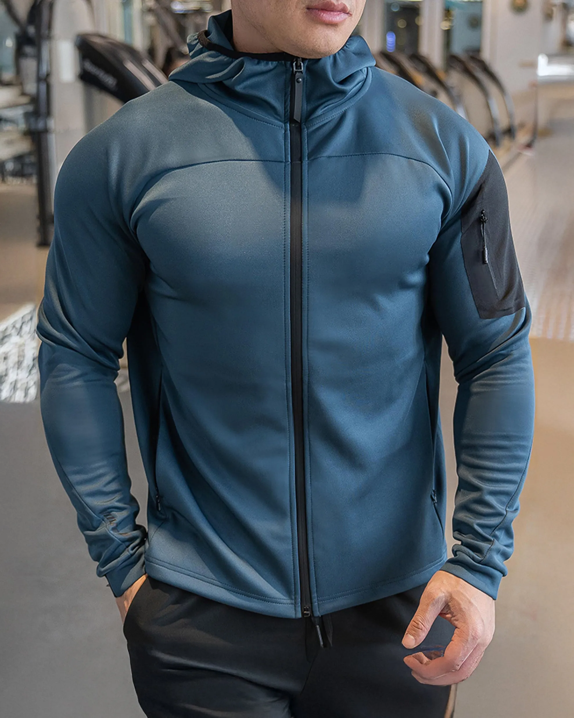 Arm Pocket Performance Hooded Jacket