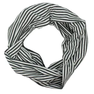 Bamboo Striped Infinity Scarf