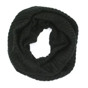 Black Infinity Scarf