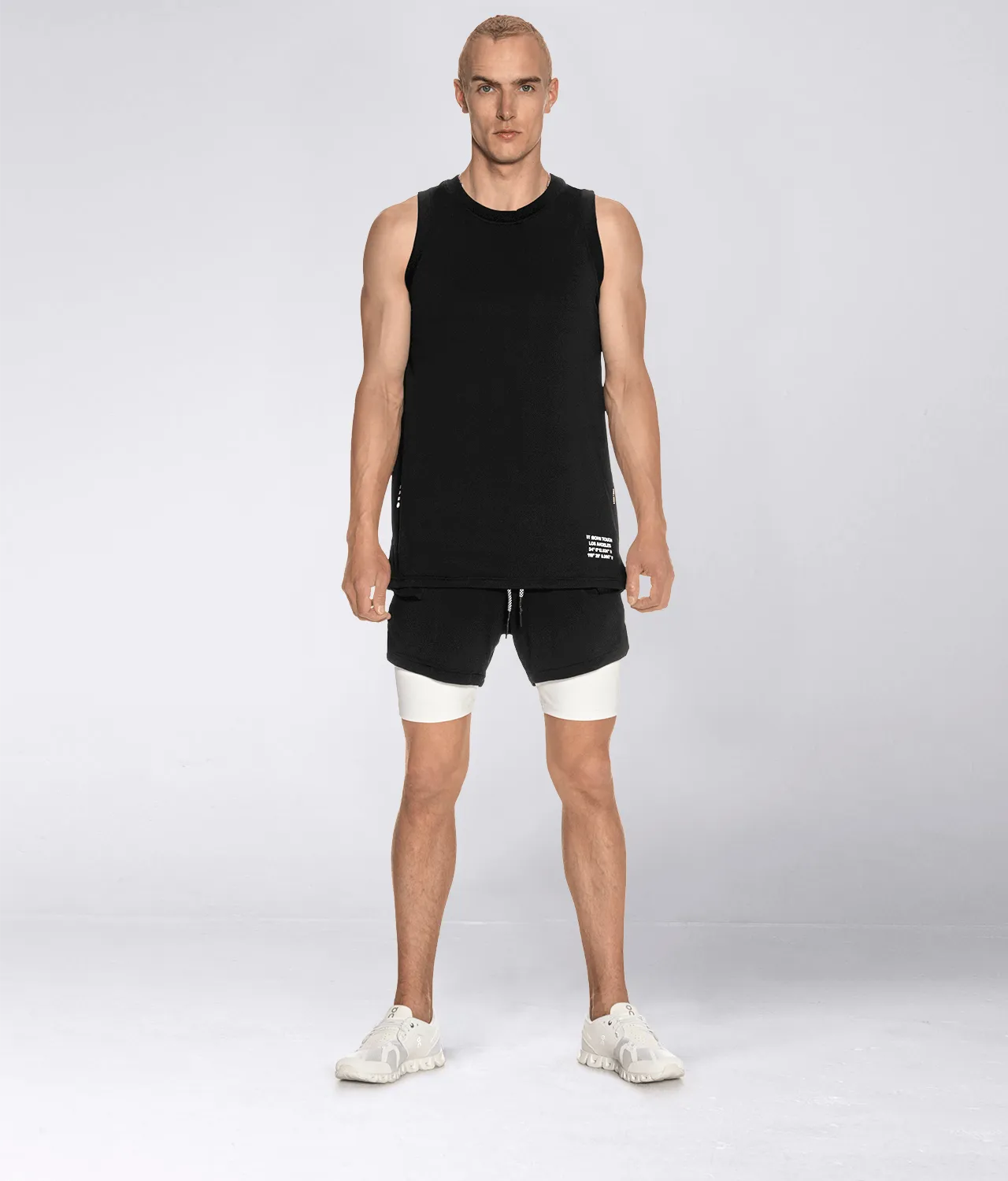 Born Tough Air Pro™ Black Bodybuilding Tank Top for Men