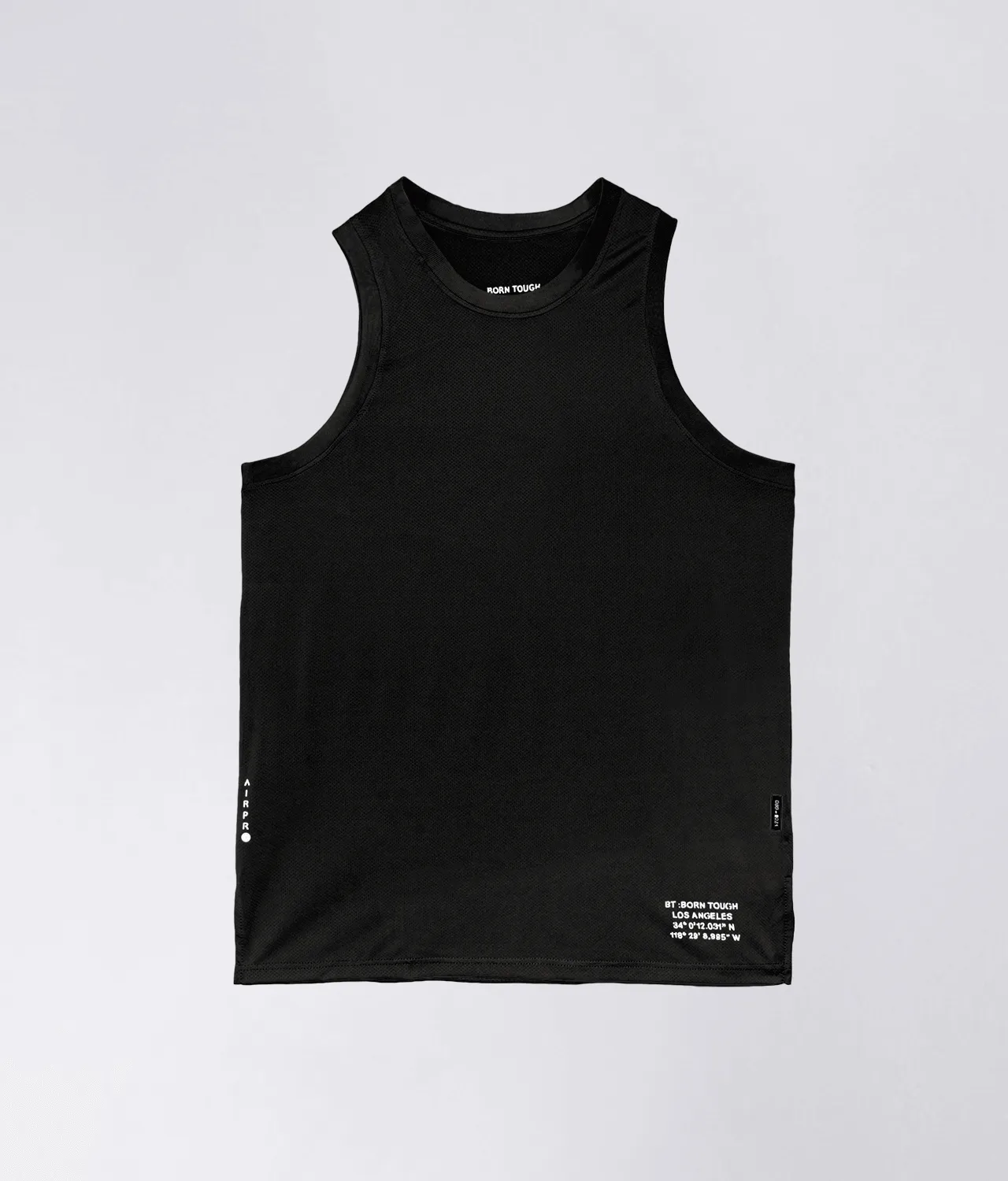 Born Tough Air Pro™ Black Bodybuilding Tank Top for Men