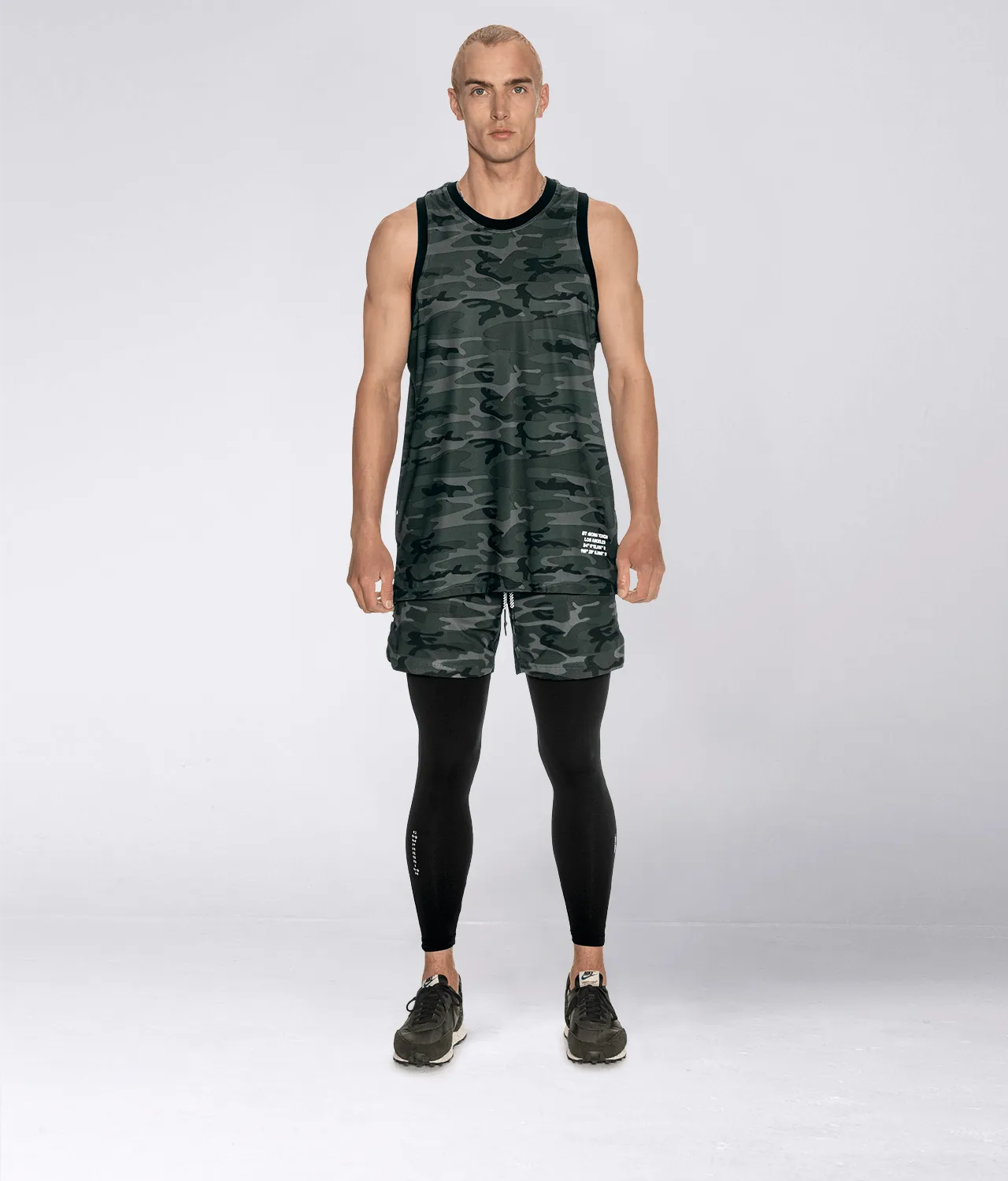 Born Tough Air Pro™ Bodybuilding Tank Top for Men Grey Camo