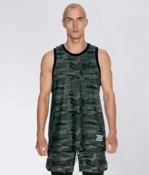 Born Tough Air Pro™ Bodybuilding Tank Top for Men Grey Camo