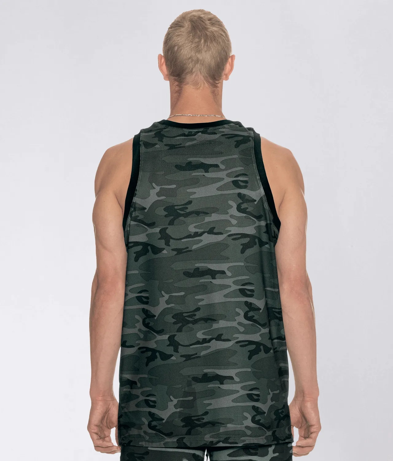 Born Tough Air Pro™ Running Tank Top for Men Grey Camo