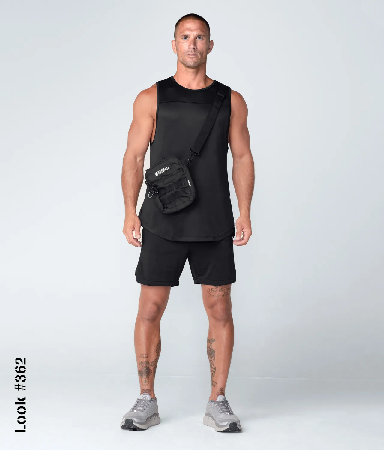 Born Tough Momentum Athletic Tank Top For Men Black