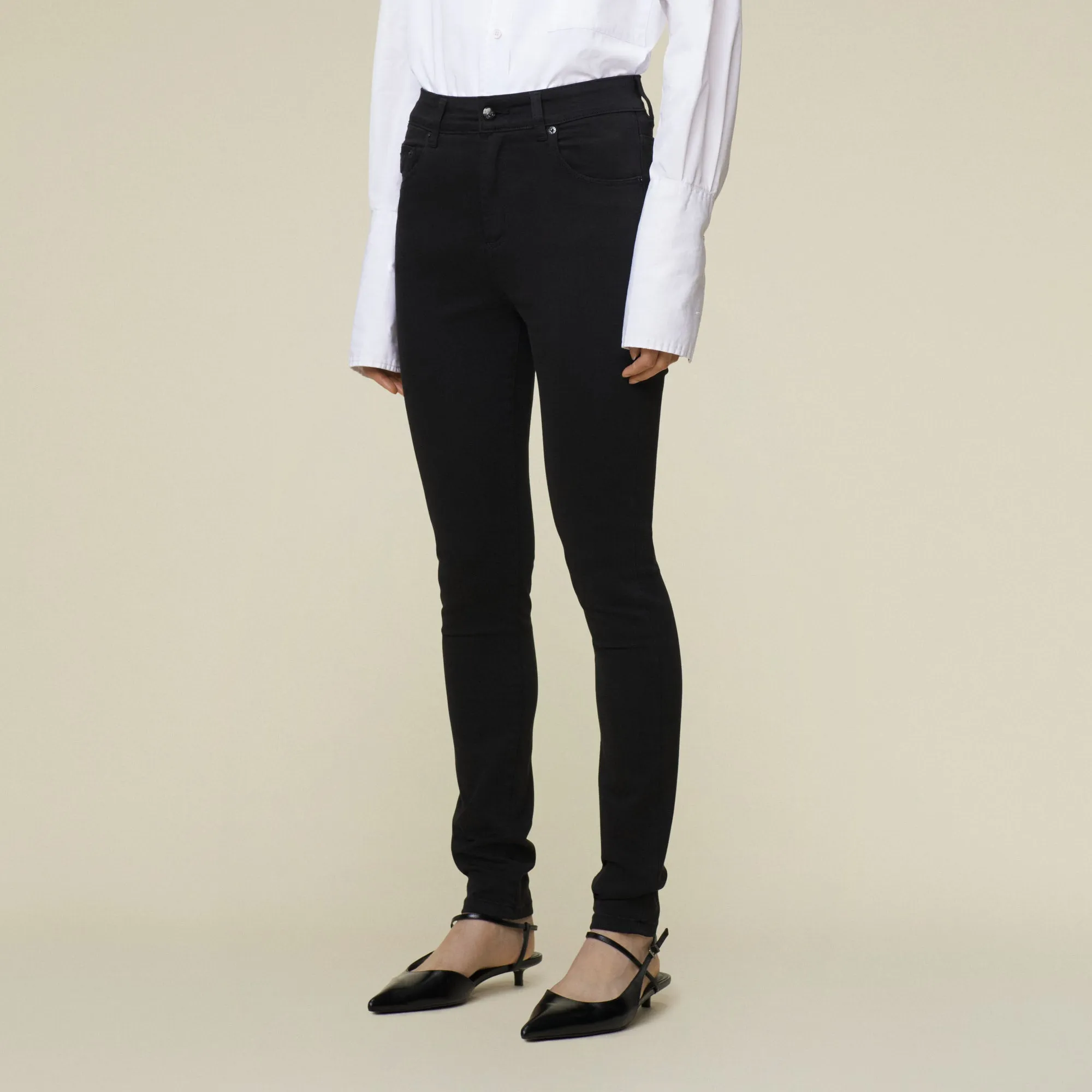 Celia Kilian Clean Noir - High Rise Skinny