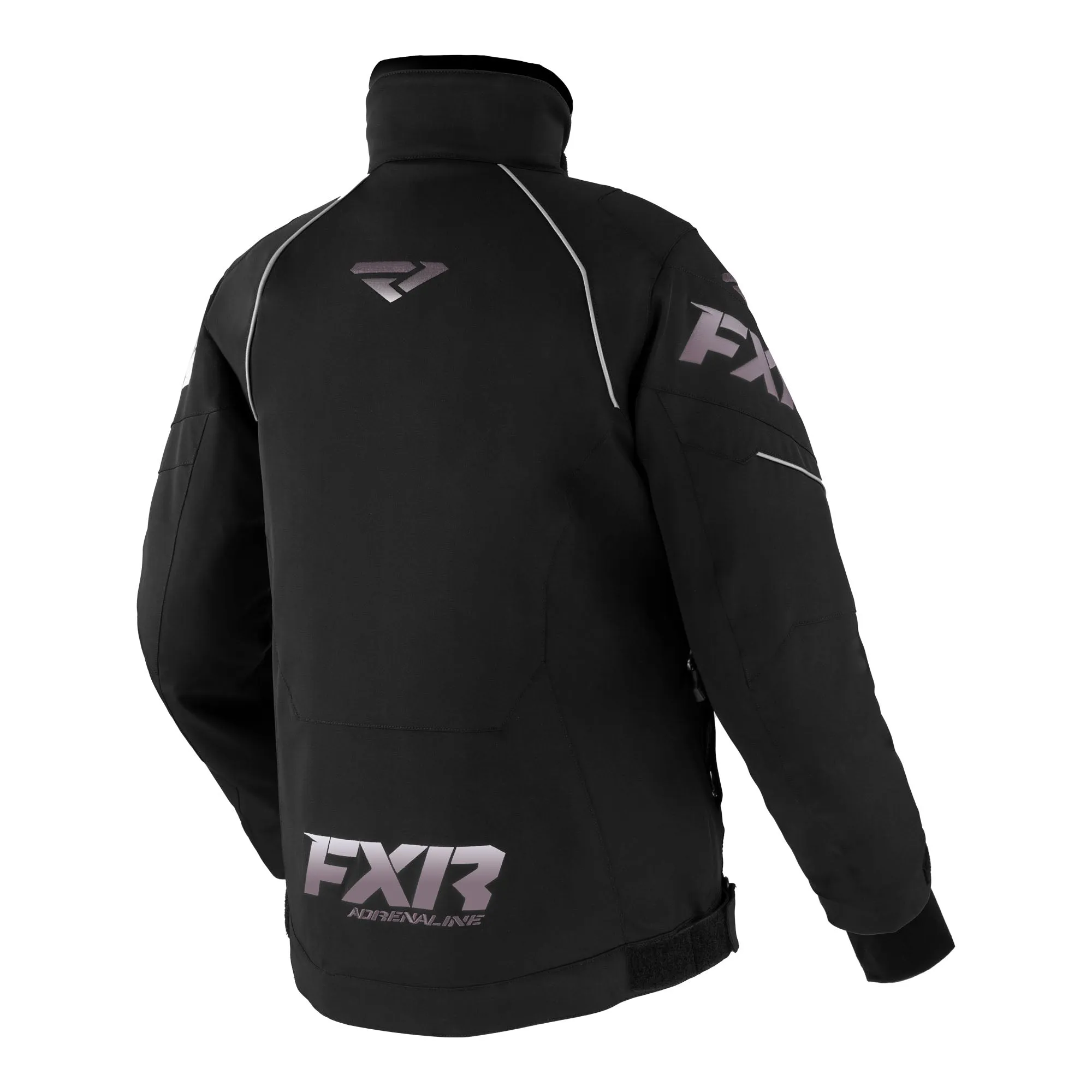 FXR Adrenaline Snowmobile Jacket Black/Muted Grape Fade