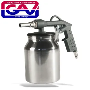 GAV SPRAY GUN FOR RUBBERISING WITH LOWER CUP GAV164A