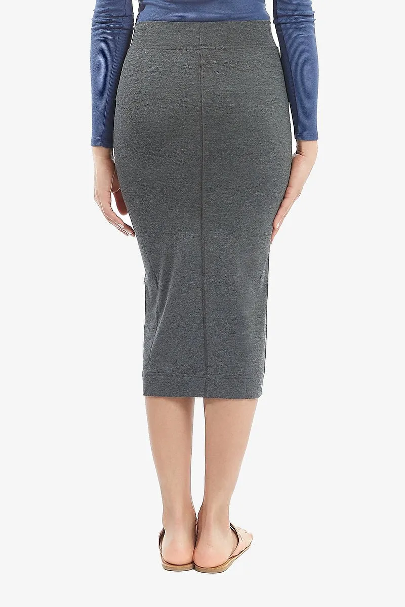 HEIDI SKIRT (Heather Charcoal)