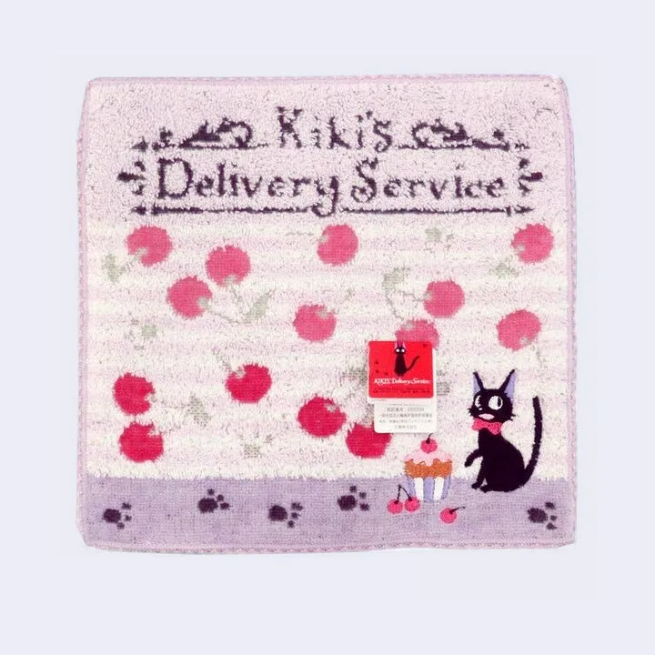 Kiki's Delivery Service - Hand Towel (Jiji   Cherries)