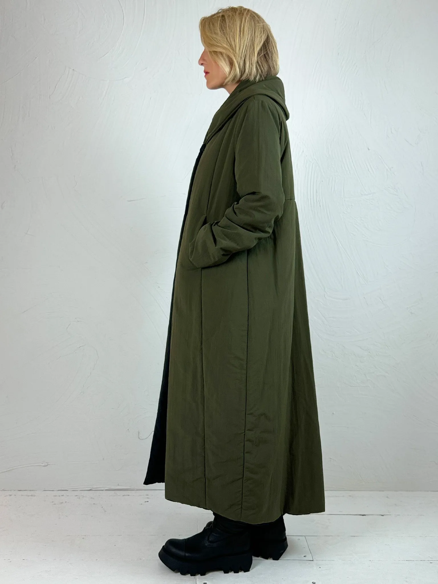 Long Padded Down Coat - 2 Colours