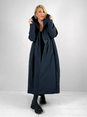 Long Padded Down Coat - 2 Colours