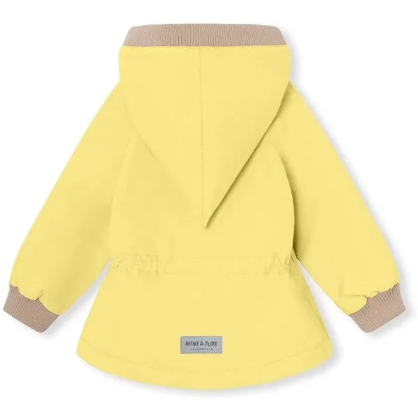 MINI A TURE WAI Spring Jacket w/Fleece Lining Muted Lime