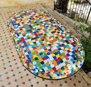 Mosaic Oval Table - 2004