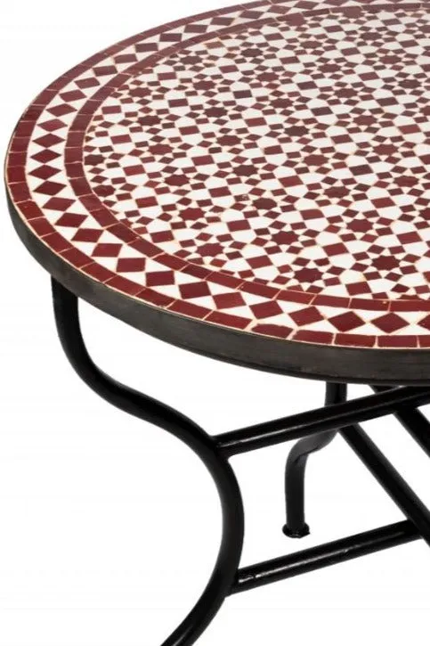 Mosaic Round Table - 1009