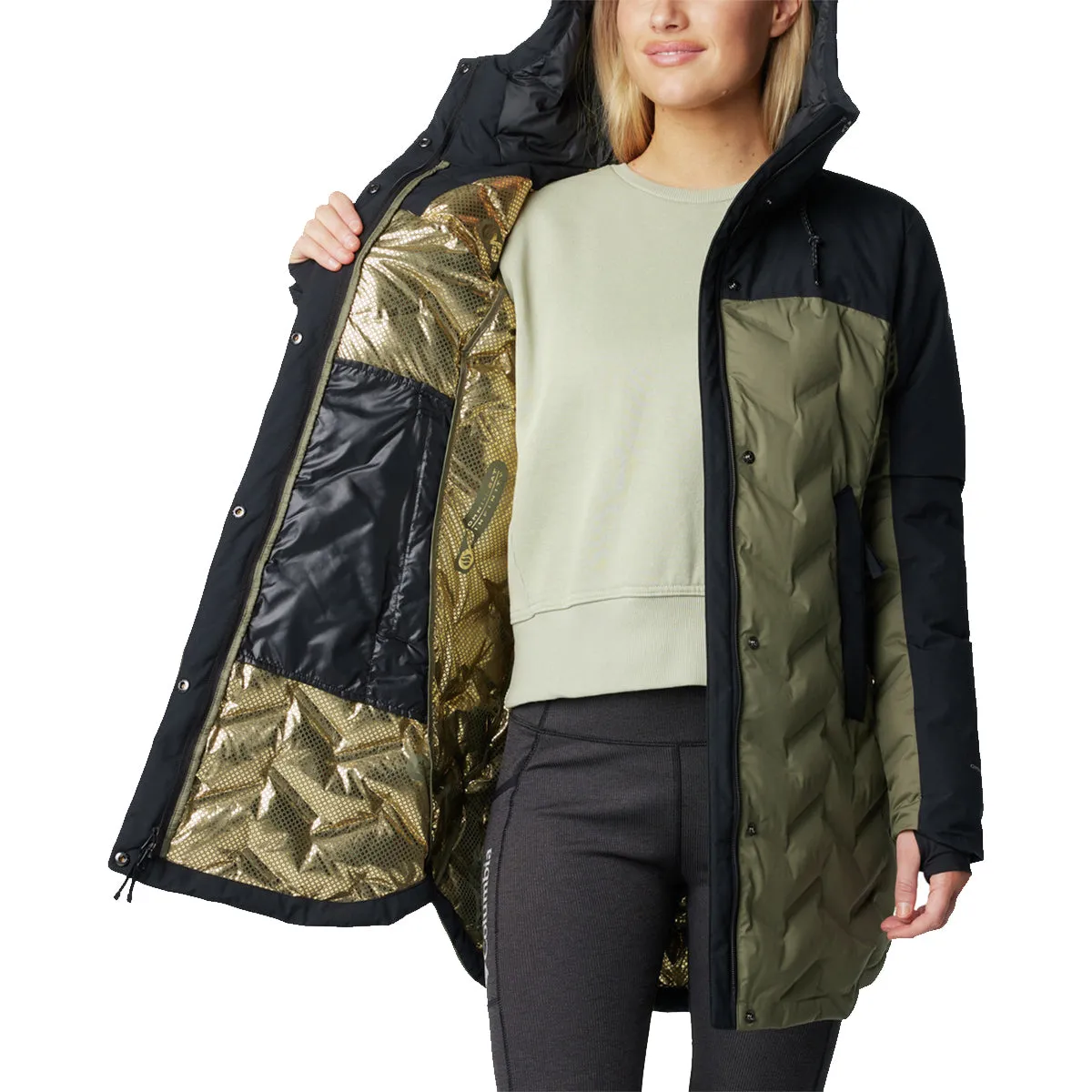 Mountain Croo™ III Mid Down Jacket - Stone Green