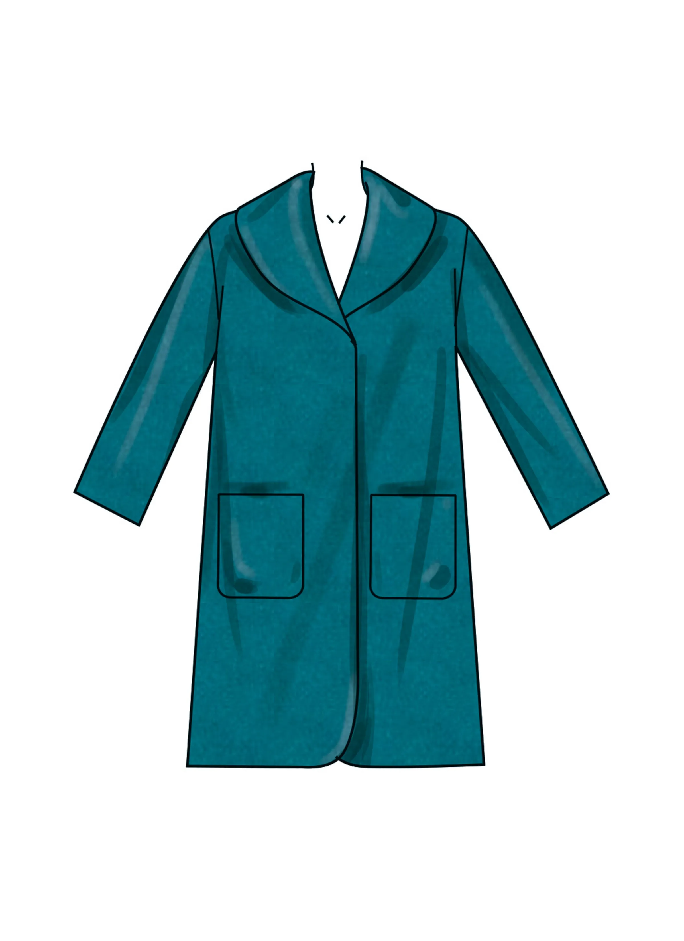 New Look Sewing Pattern 6767 Misses' Coats