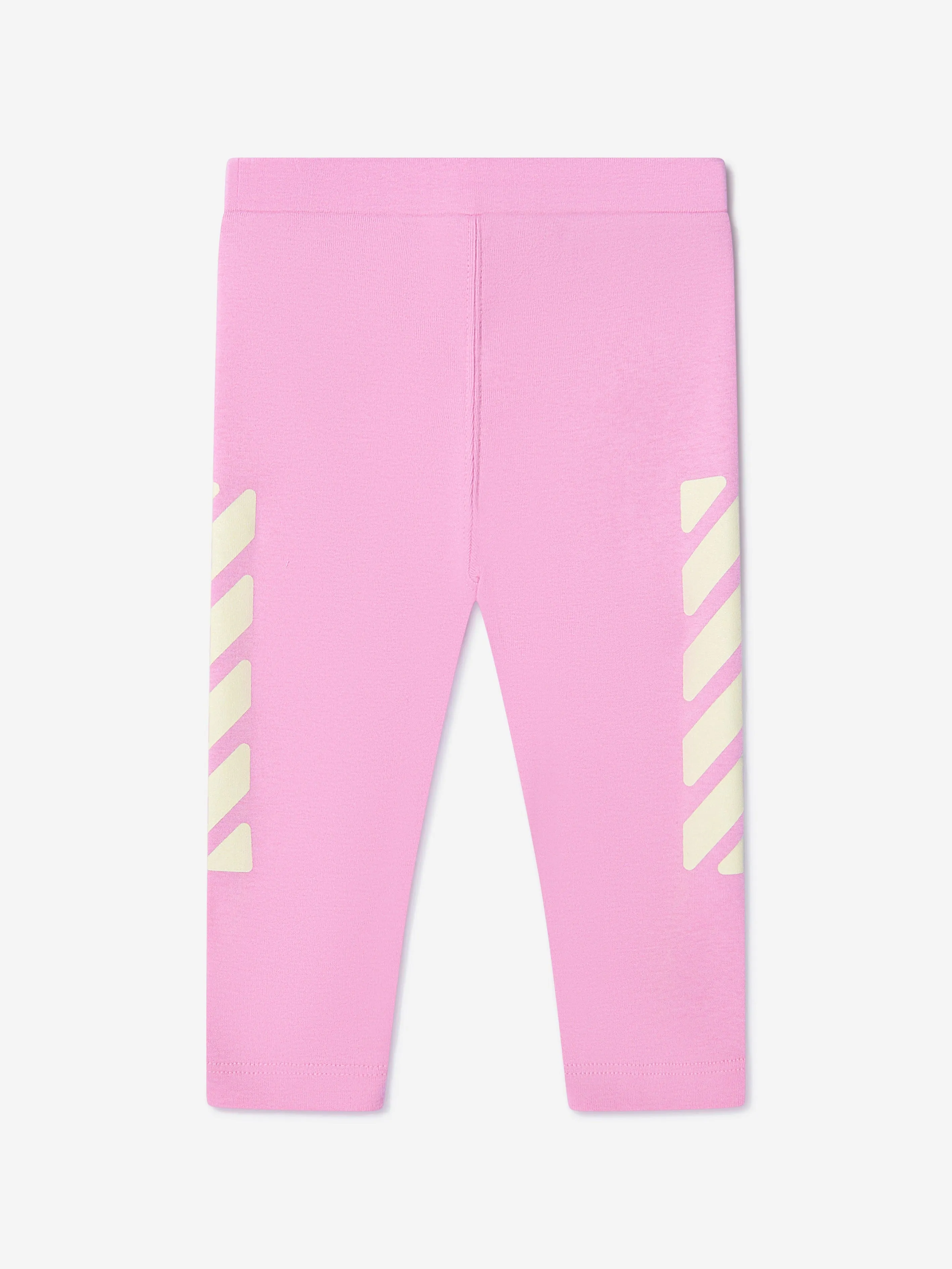 Off-White Baby Girls Off Rounded Leggings