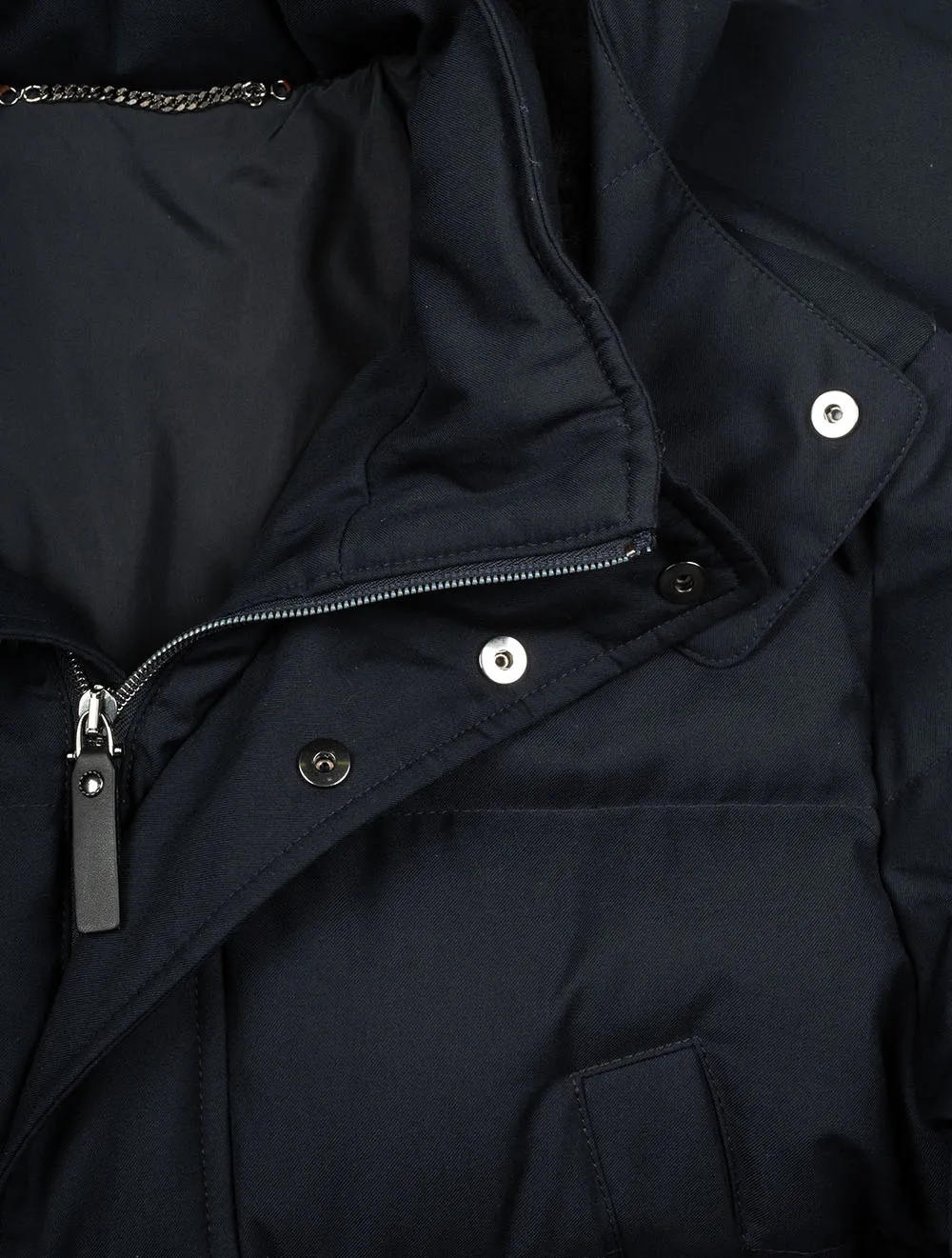 Padded Coat Navy