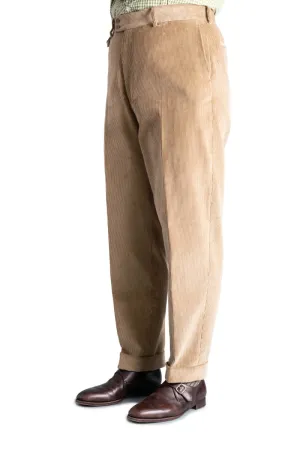 Pale Taupe Stancliffe Corduroy Trousers