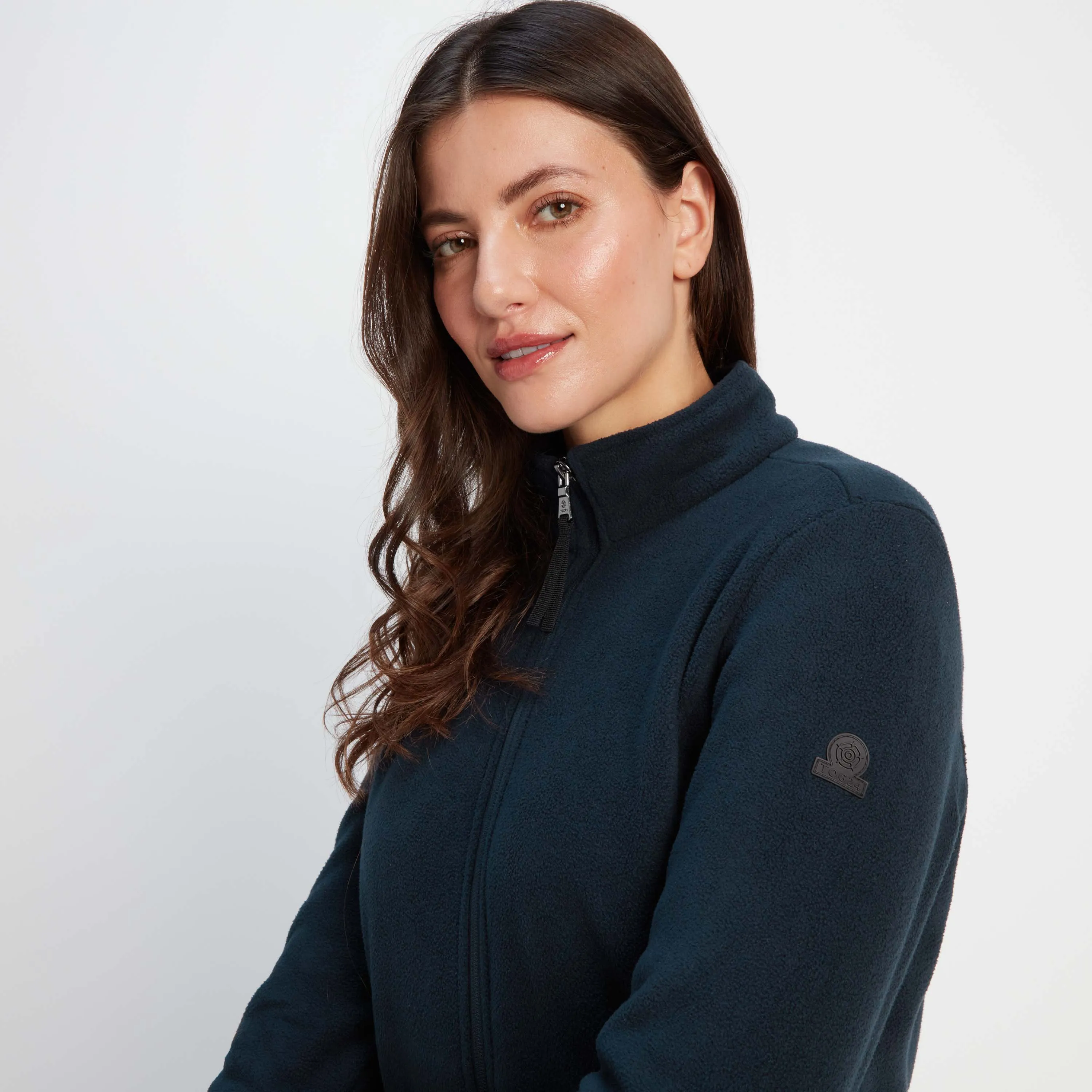 Revive Womens Fleece Jacket - Dark Indigo