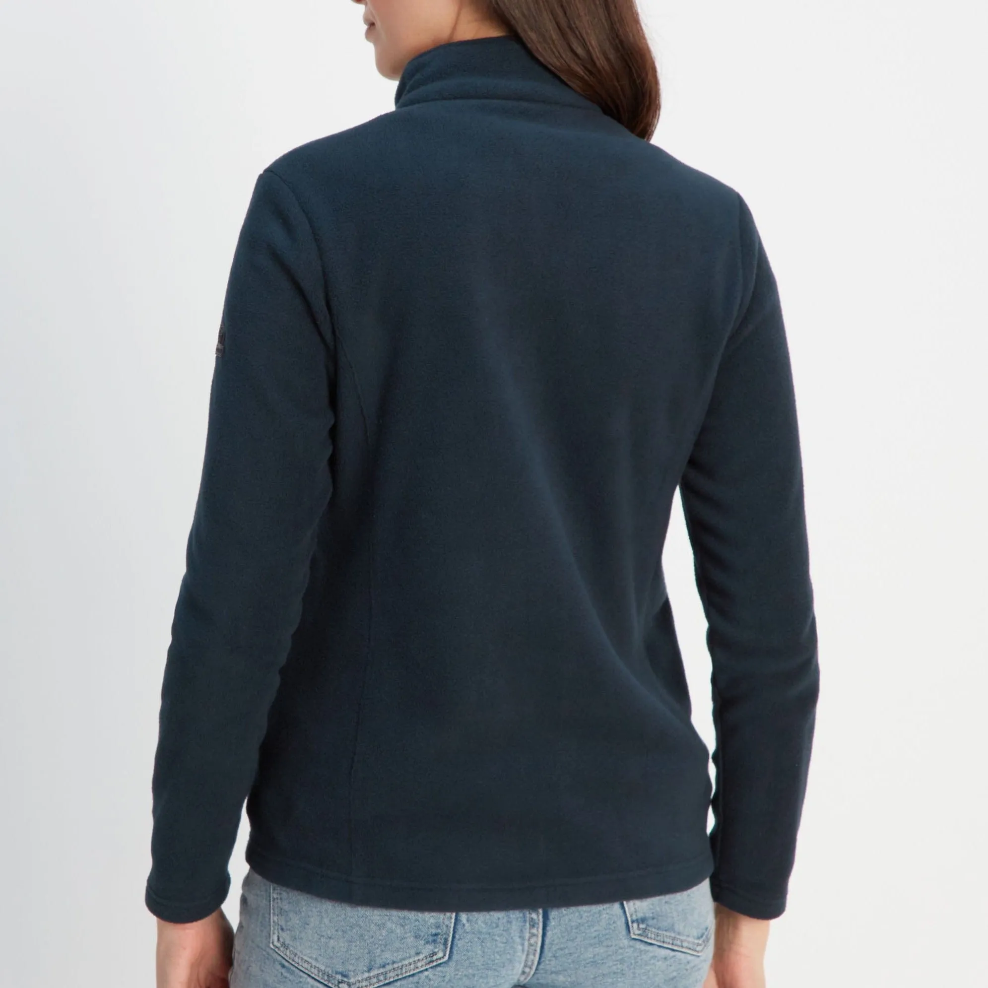 Revive Womens Fleece Jacket - Dark Indigo