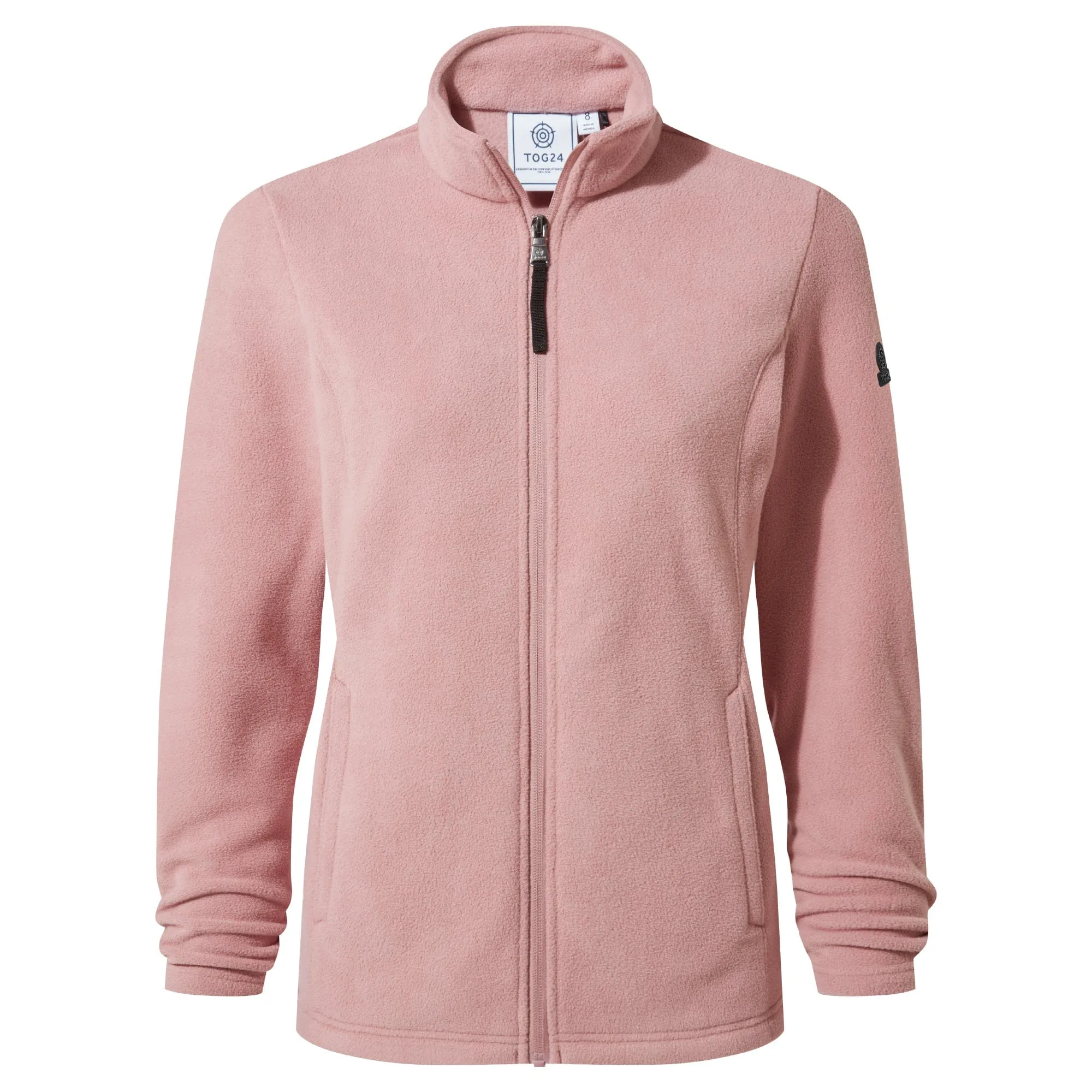 Revive Womens Fleece Jacket - Faded Pink