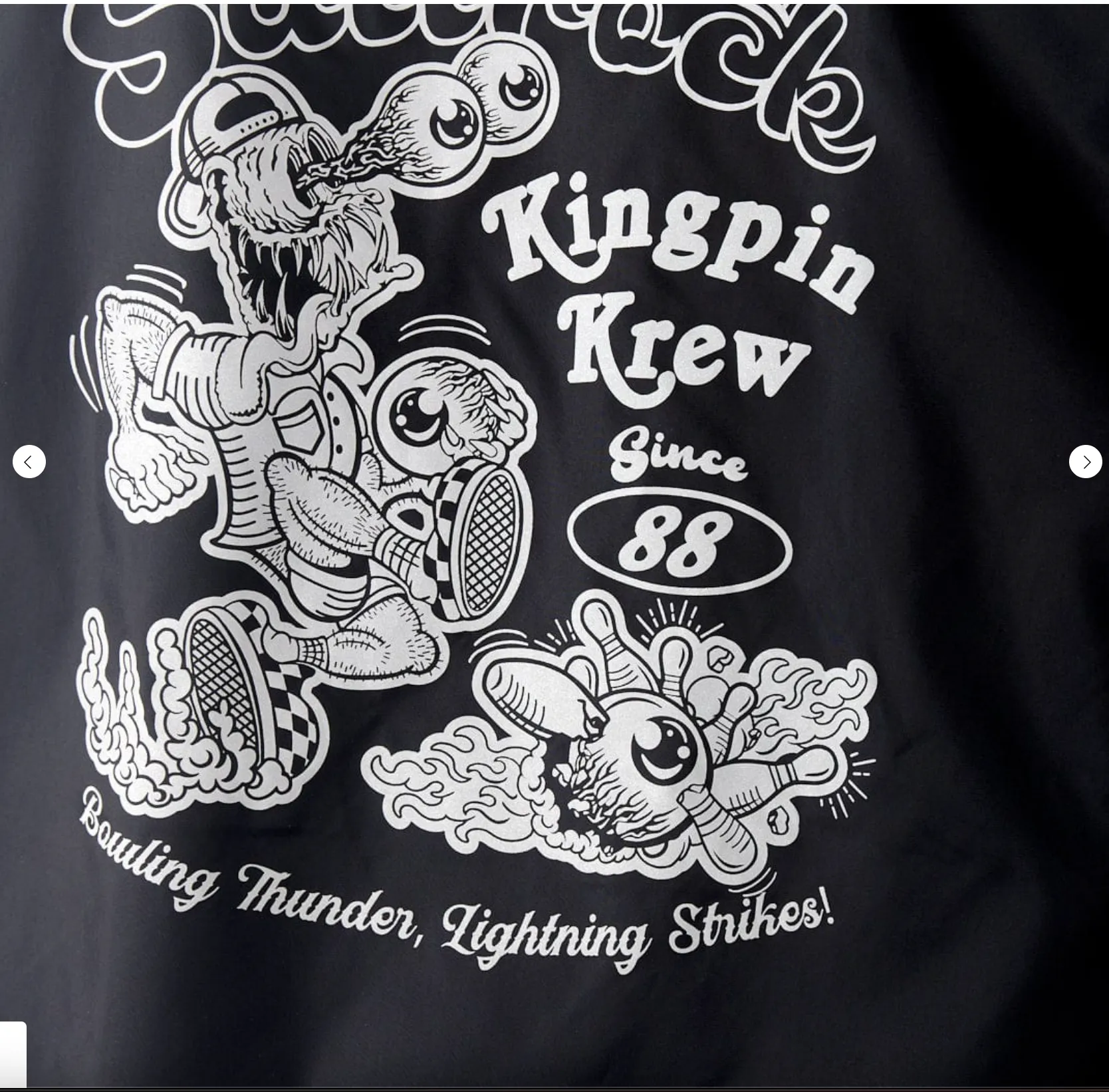 Saltrock Kingpin Krew - Kids Coach Jacket - Black