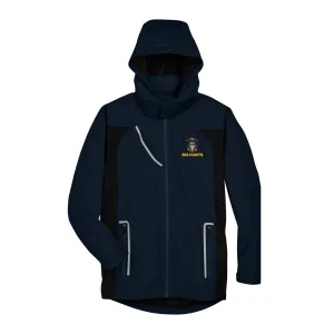 Sea Cadet Mens Blue Waterproof Jacket with Rollaway Hood