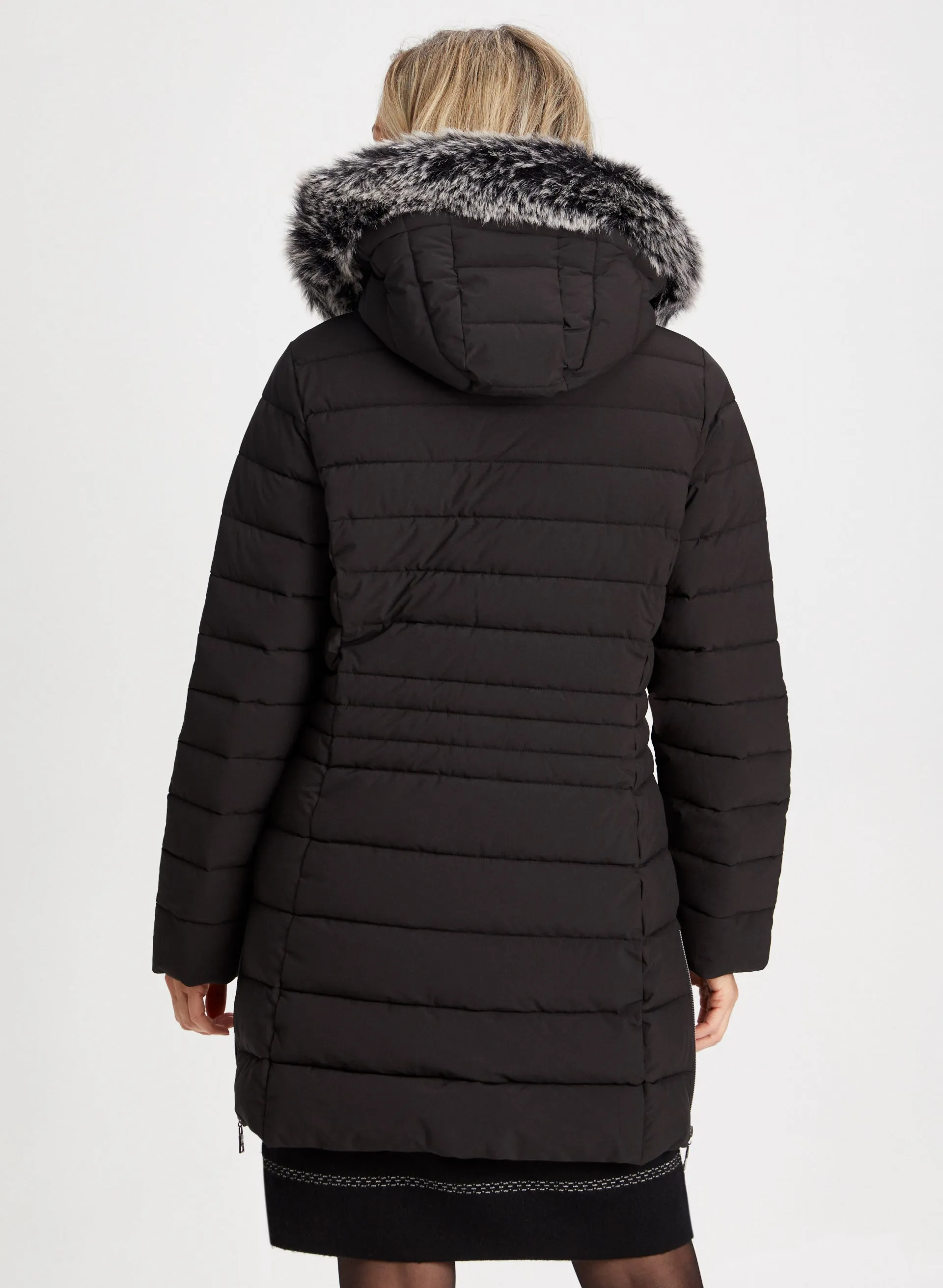 Stretch Vegan Down Coat