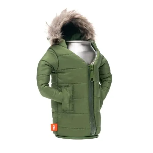 The Pahka Beverage Parka, Insulated Skinny Can Cooler