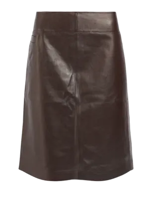 Tumba Leather Skirt